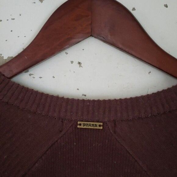 NEW prAna Women's AVALORE Organic Minimalist Cabincozy Boho Sweater Dress Small - Picture 10 of 14